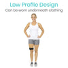 Low Profile Design Can be worn underneath clothing