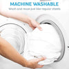 Machine Washable, Wash and reuse just like regular sheets