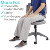 Made For: Those with limited mobility, Elderly, Post-surgery recovery