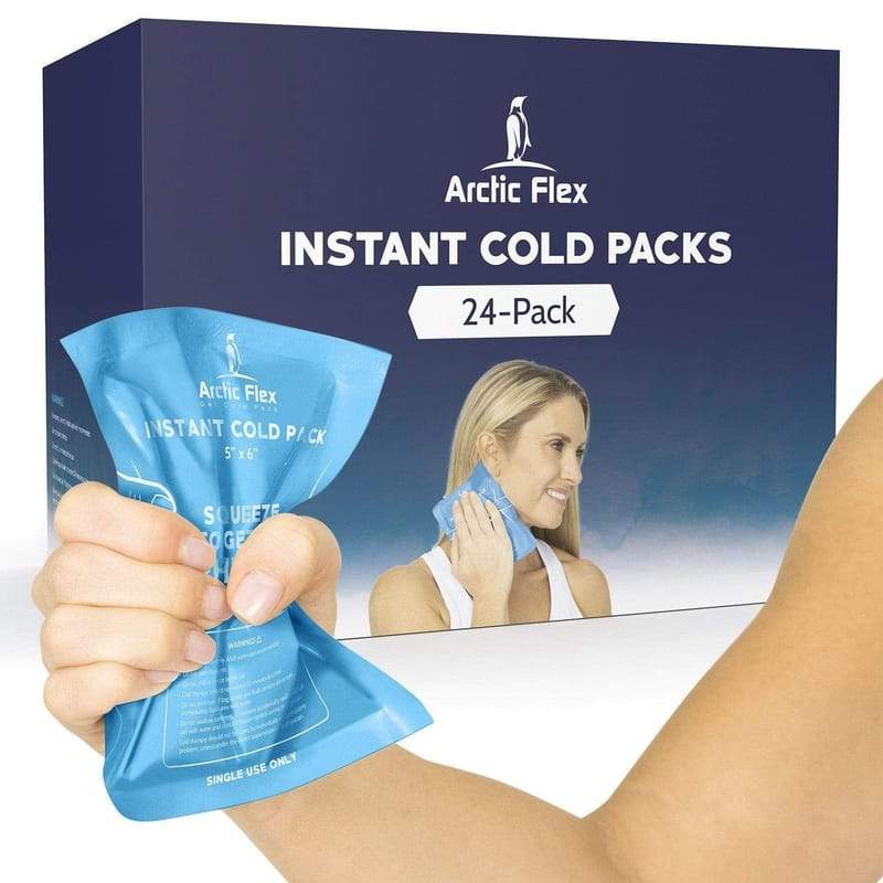 Instant Cold Packs - Single Use Injury Pain Relief - Vive Health