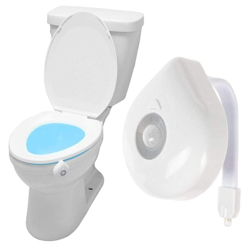 Multicoloured Toilet Night Light, Toilet Seats