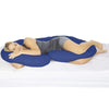 Blue C-Shaped Body Pillow