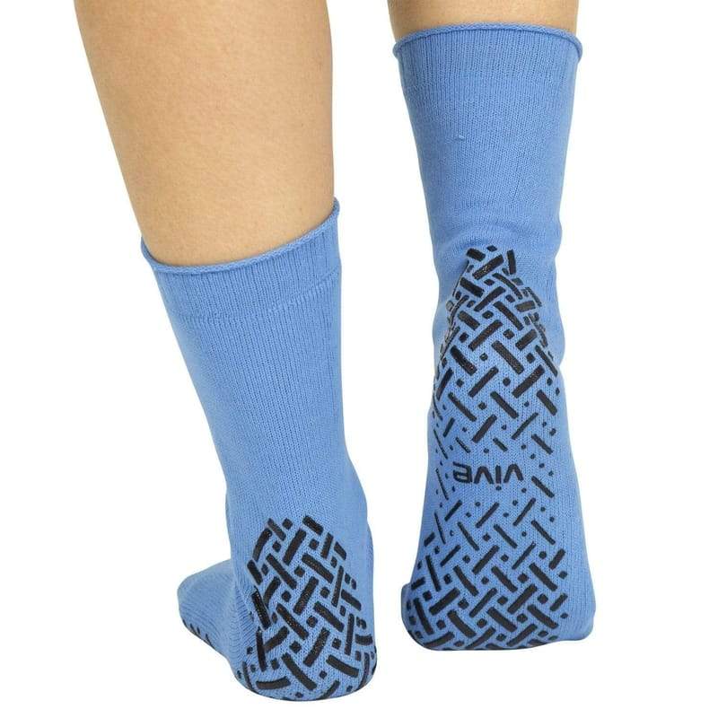 Non Slip Socks Anti Skid Grip for Hospital Adults — Vive Health