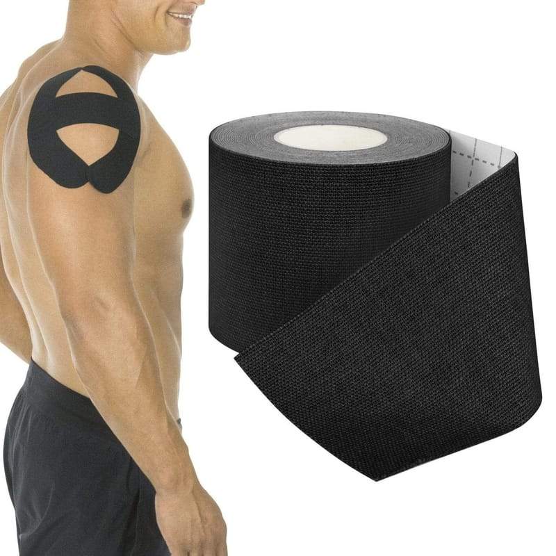 Titan Athletics Kinesiology Tape – 3 Rolls (2" X 16.4 Ft), Latex-Free & Breathable, Muscle & Joint Support For Athletes