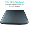 Safe, Non-slip base Provides greater traction on smooth surfaces
