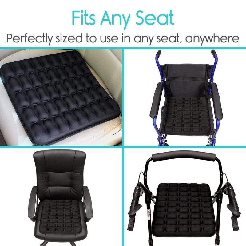HealthSmart® Vivi Relax-a-Bac™ Premium Swivel Seat Cushion