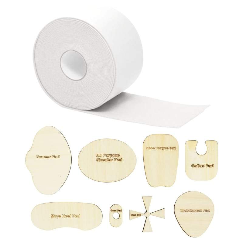 Moleskin Pads & Bandage for Blisters, Calluses & Corns Vive Health