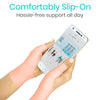 Comfortably slip-on hassle-free support all day