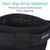 Non-slip Inner Material Prevents your stretch sock from slipping