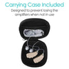 carrying case included