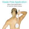 Hassle-free application. Mess-free application in hard to reach areas