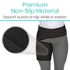 Premium Non-Slip Material Doesn´t bunch or slip while in motion