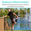 Reduce Inflammation Retains therapeutic heat to reduce soreness and cramps