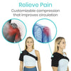 Relieve Pain. Customizable compression that improves circulation