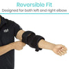 Reversible Fit Designed for both left and right elbow