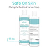 Safe On Skin, Phosphate & alcohol-free
