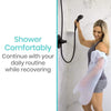 Shower Comfortably Continue with your daily routine while recovering