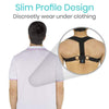 Slim Profile Design. Discreetly wear under clothing