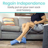 Regain Independence Easily put on your own sock and hosiery
