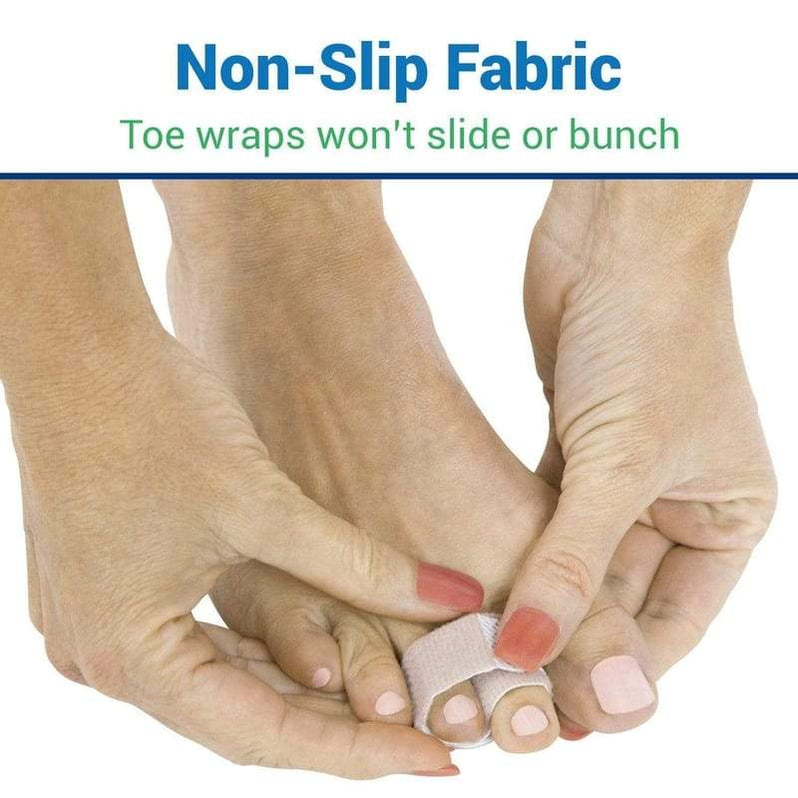 Toe Wrapping Cushioned Toe Wrap - 4 Pack — Vive Health