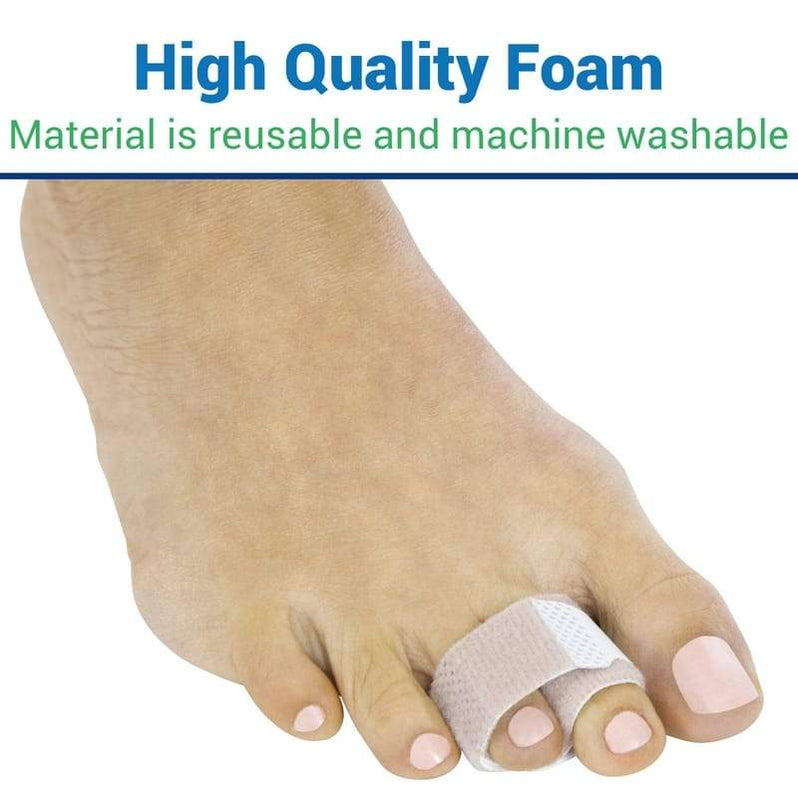 Toe Wrapping Cushioned Toe Wrap - 4 Pack — Vive Health