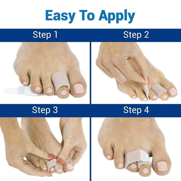 Toe Wrapping Cushioned Toe Wrap - 4 Pack — Vive Health