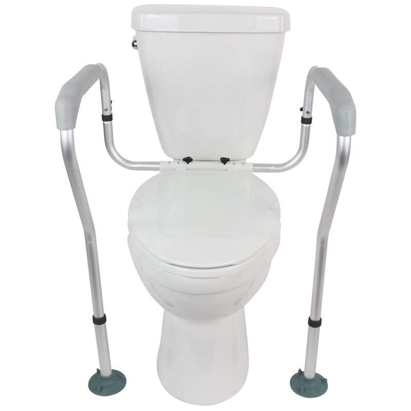 Toilet Safety Frame - Handicap Rail Grab Bars — Vive Health