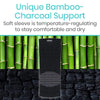 Unique Bamboo-Charcoal Support, Soft sleeve is temperature-regulating to stay comfortable and dry