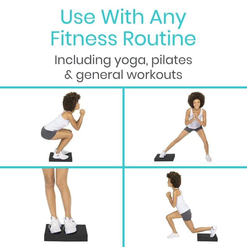 Use With Any Fitness Routine Including yoga, pilates & general workouts