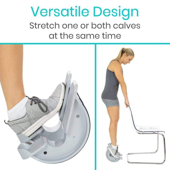 One Stretch Calf Stretching Device For Plantar Fasciitis Relief - Black