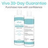 Vive 30 Day Guarantee, Purchase now with confidence