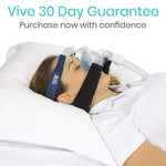 CPAP Neck Pad Headgear Strap Cover, Premium Face Cushion Cover Fits All Major Headgear Brands, Ultra Soft Fleece Fabric Ergonomic Design Soft-Fleece - View #8