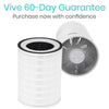 Vive 60 day guarantee  Purchase now with confidence