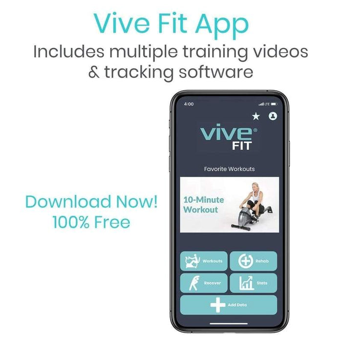 Rowing Machine - Seated Exercise Workout Equipment — Vive Health