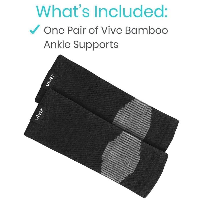 Bamboo Ankle Sleeves Gray
