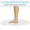 Create additional traction great for kids adults, and seniors