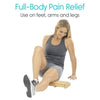 Full-body pain relief. Use on feet, arms and legs