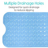 Multiple Drainage Holes Designed for quick drainage to reduce slipping