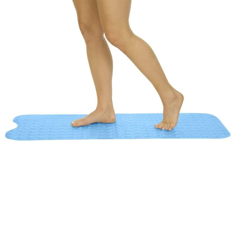 Non Slip Shower Mat, Comfortable Bath Mat for Textured Surface,Quick Drying  Easy
